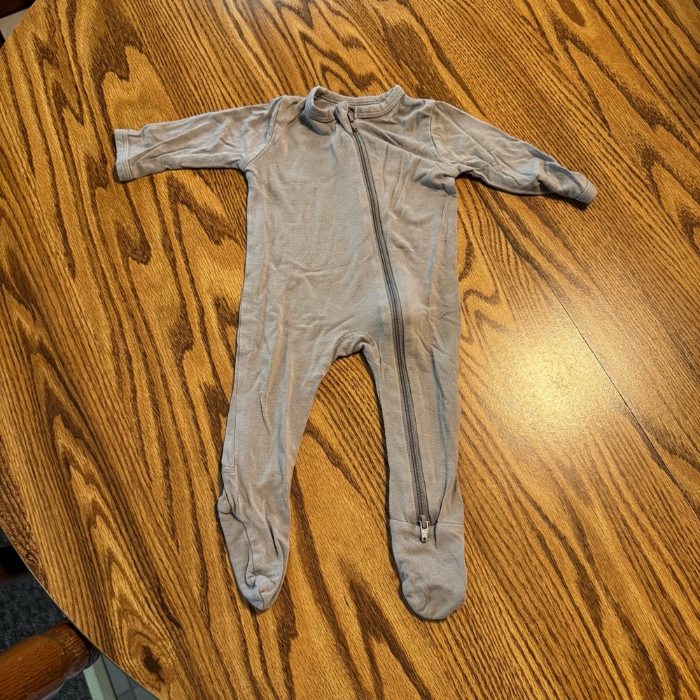 Kyte Baby Grey Onesie